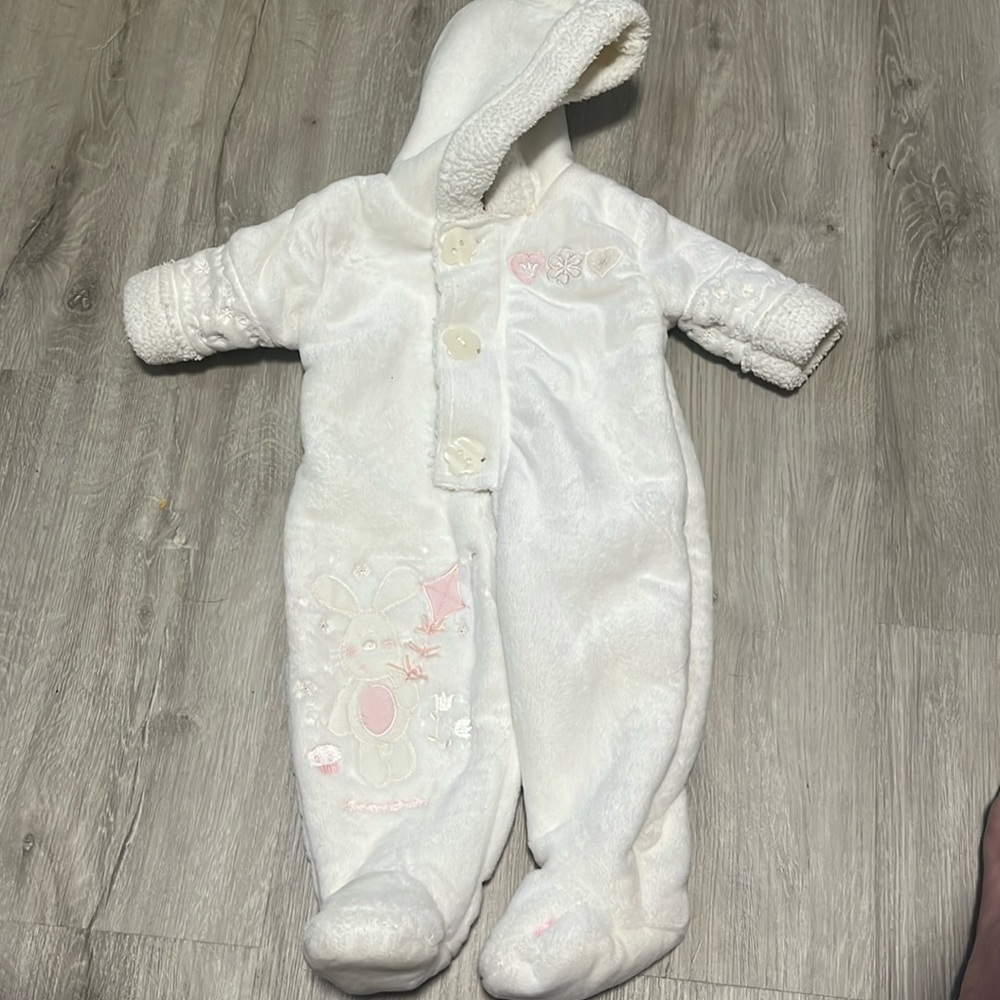 Zip Zap bunting suit